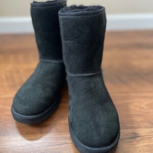 UGG Black Boots Size 8